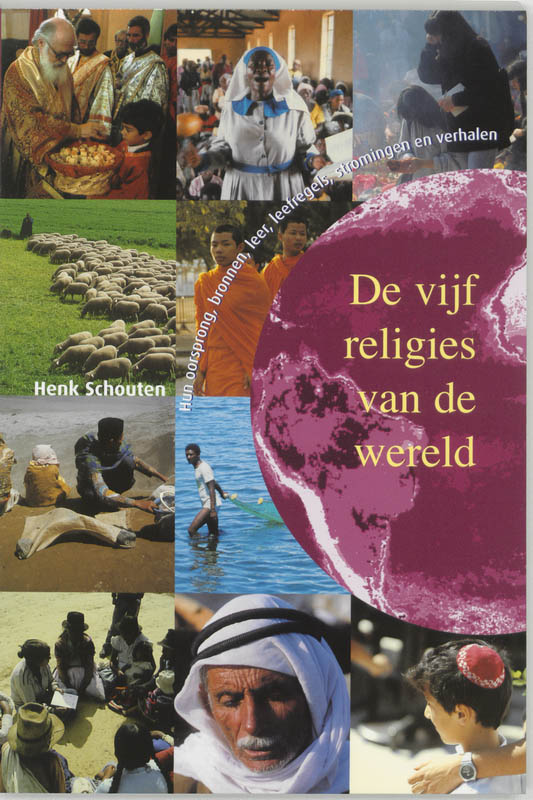 Omslag van De vijf religies van de wereld