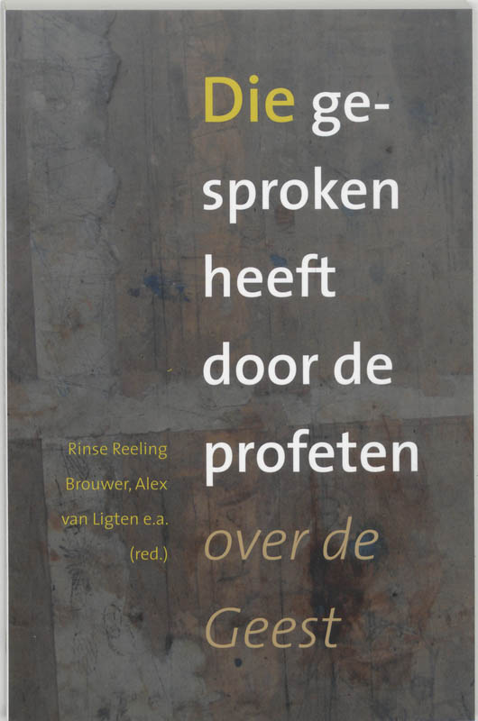 Omslag van Die gesproken heeft door de profeten