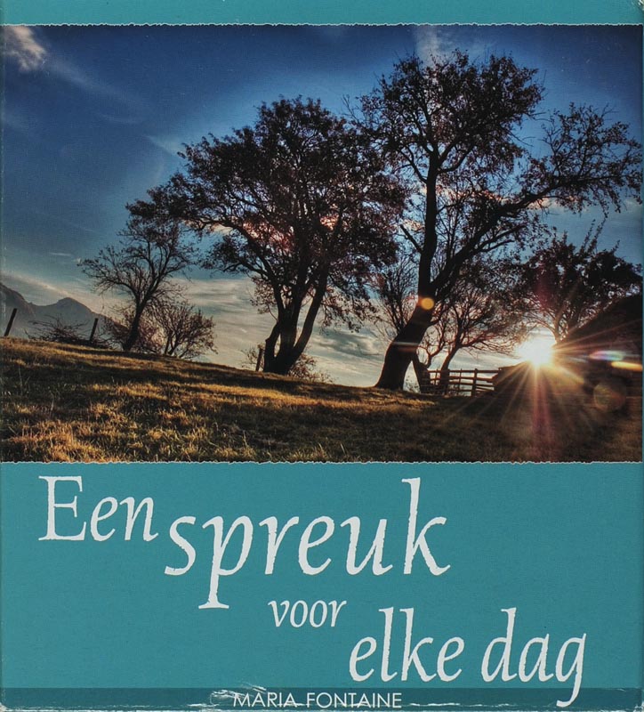 Omslag van Een spreuk voor elke dag