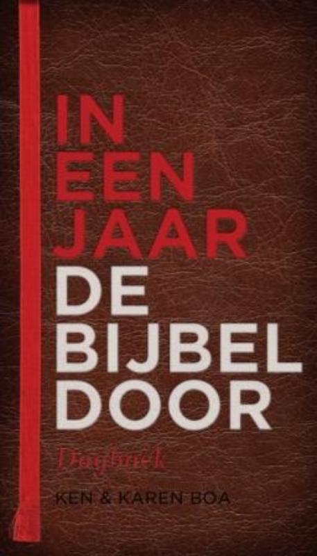 Omslag van In een jaar de bijbel door