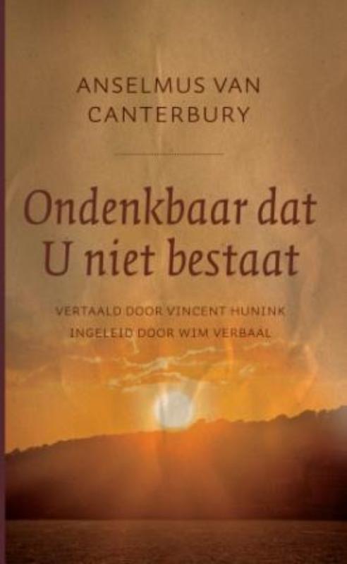 Omslag van Ondenkbaar dat u niet bestaat