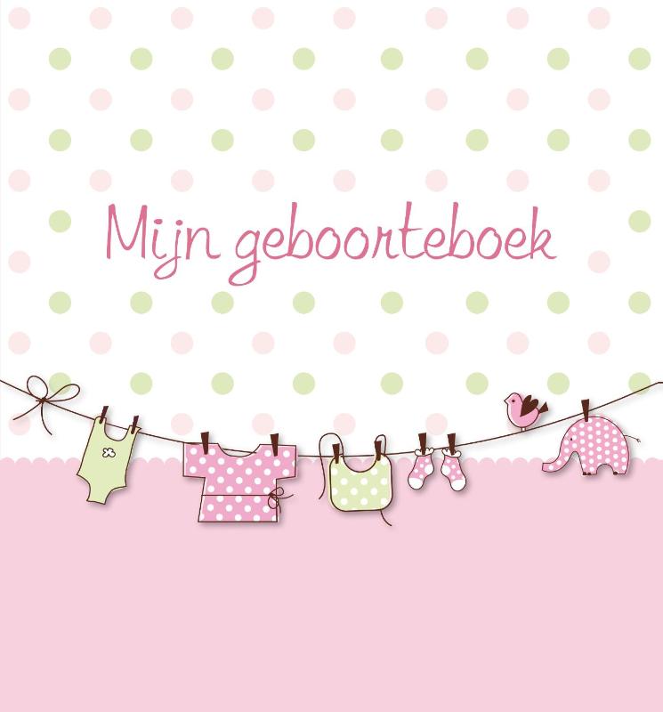 Omslag van Mijn geboorteboek (Roze)