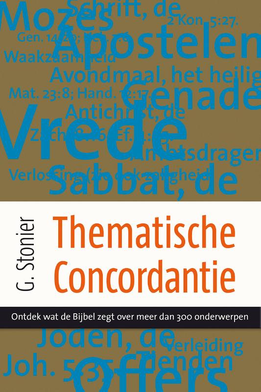 Omslag van Thematische concordantie