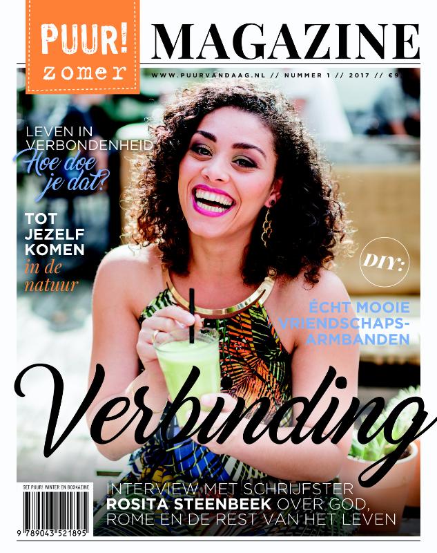 Omslag van PUUR! Zomer 2017, incl. Bookazine