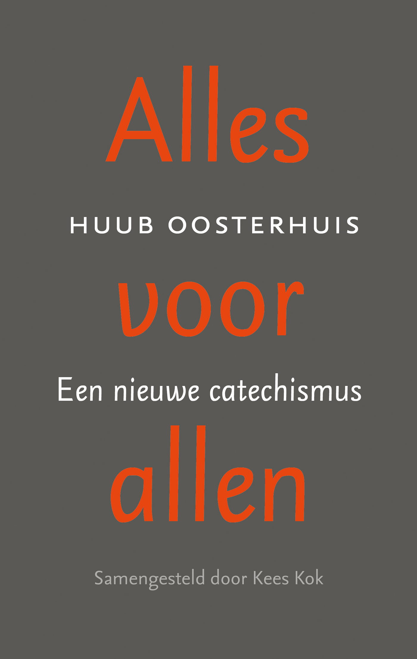 Omslag van Alles voor allen