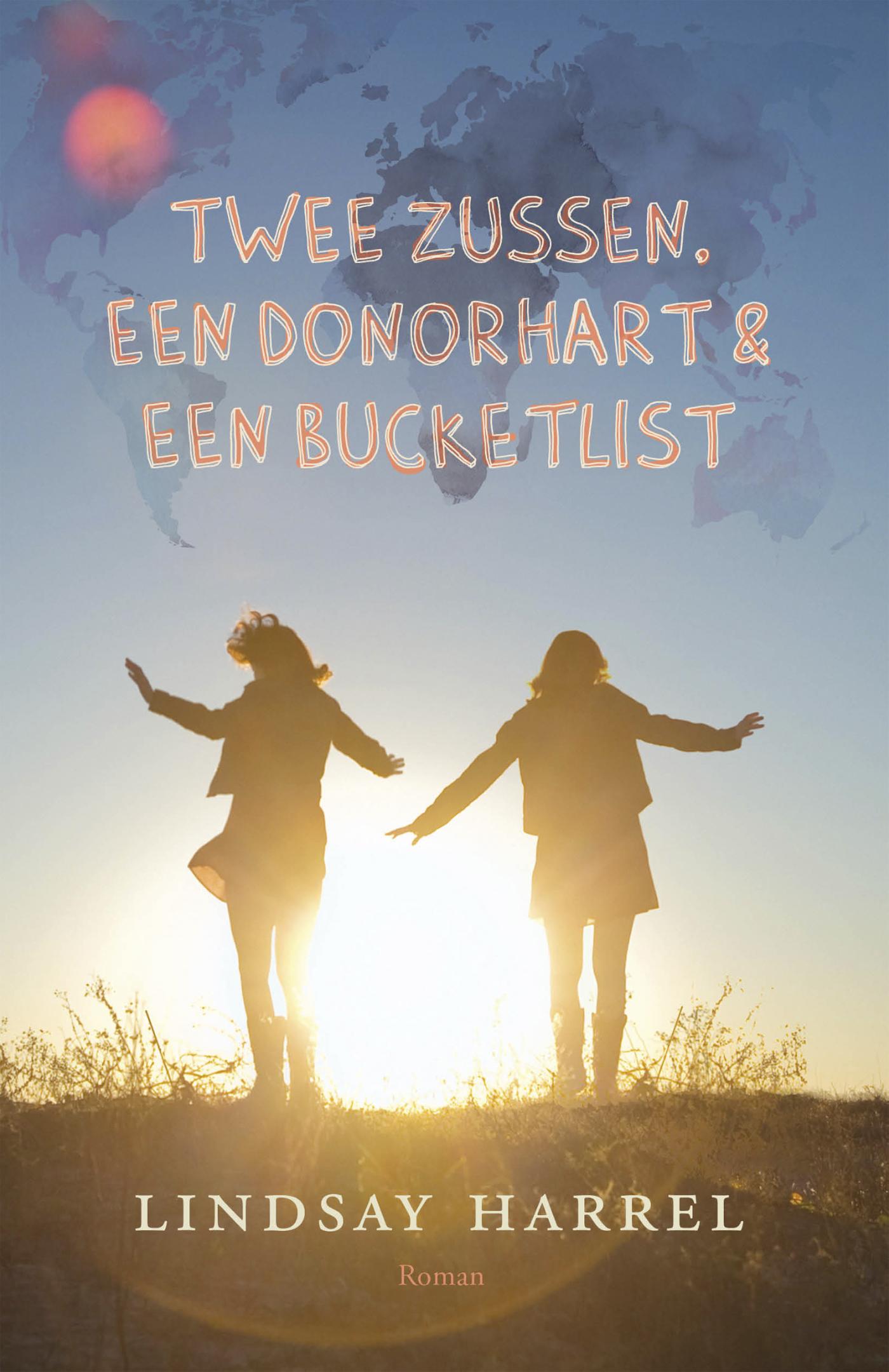 Omslag van Twee zussen, een donorhart & een bucketlist