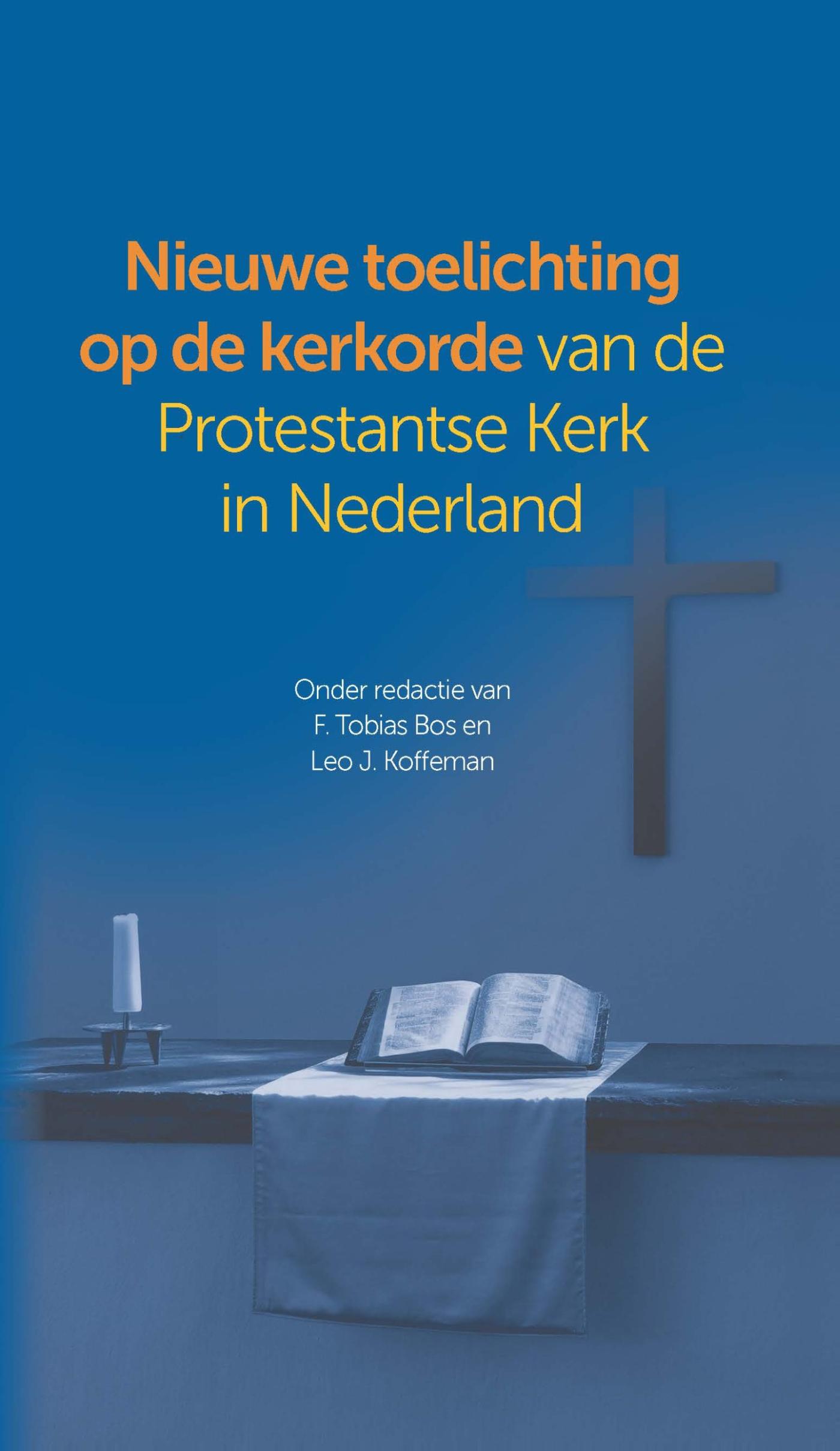 Omslag van Nieuwe toelichting op de kerkorde van de Protestantse Kerk in Nederland