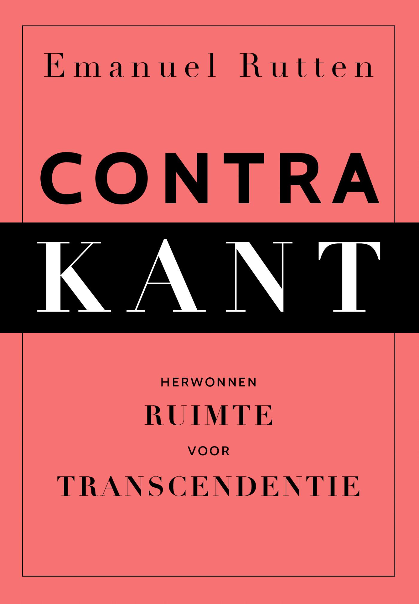 Omslag van Contra Kant