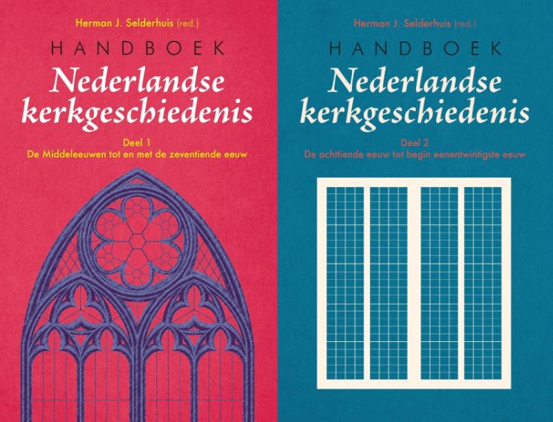 Omslag van Handboek Nederlandse kerkgeschiedenis