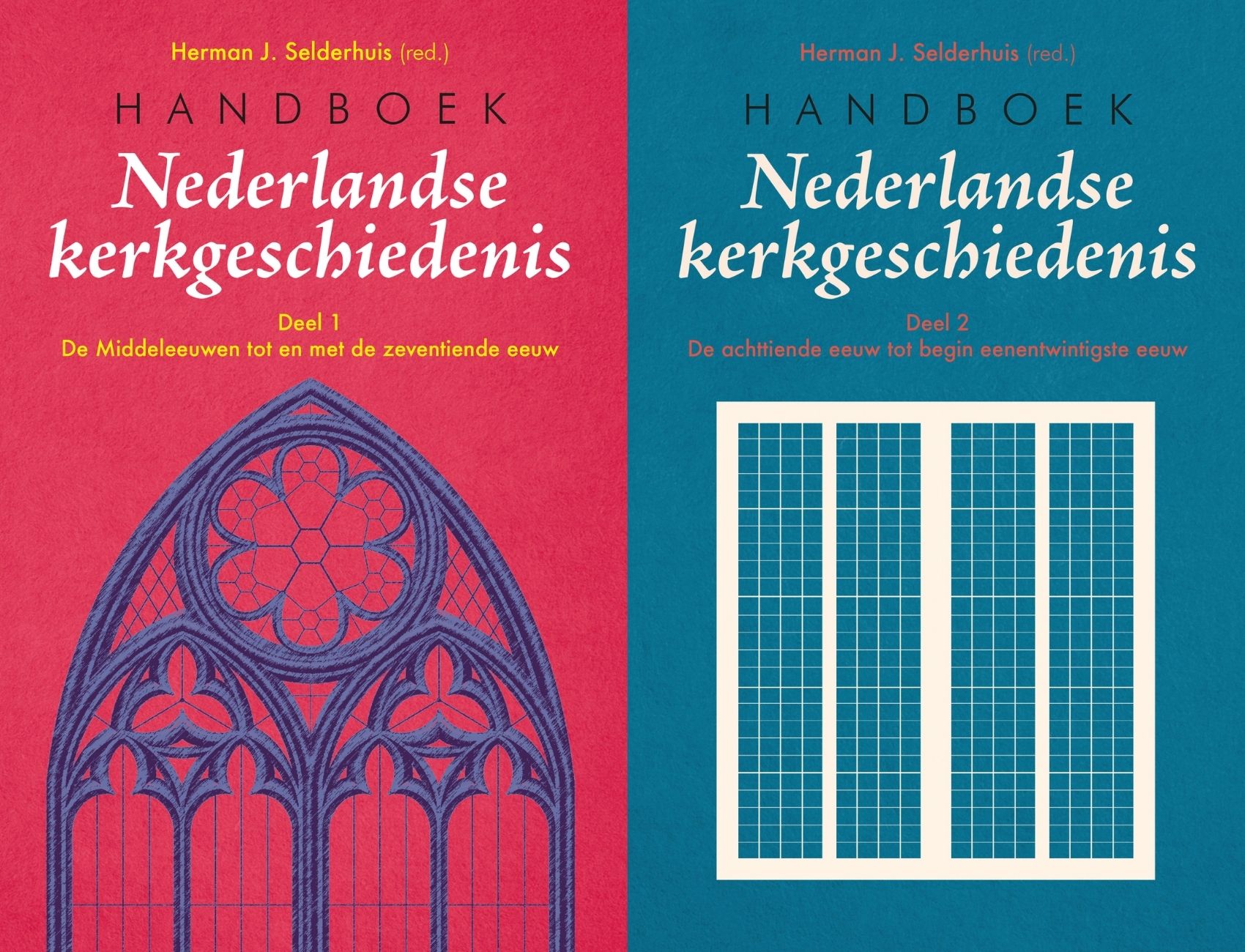 Omslag van Handboek Nederlandse kerkgeschiedenis