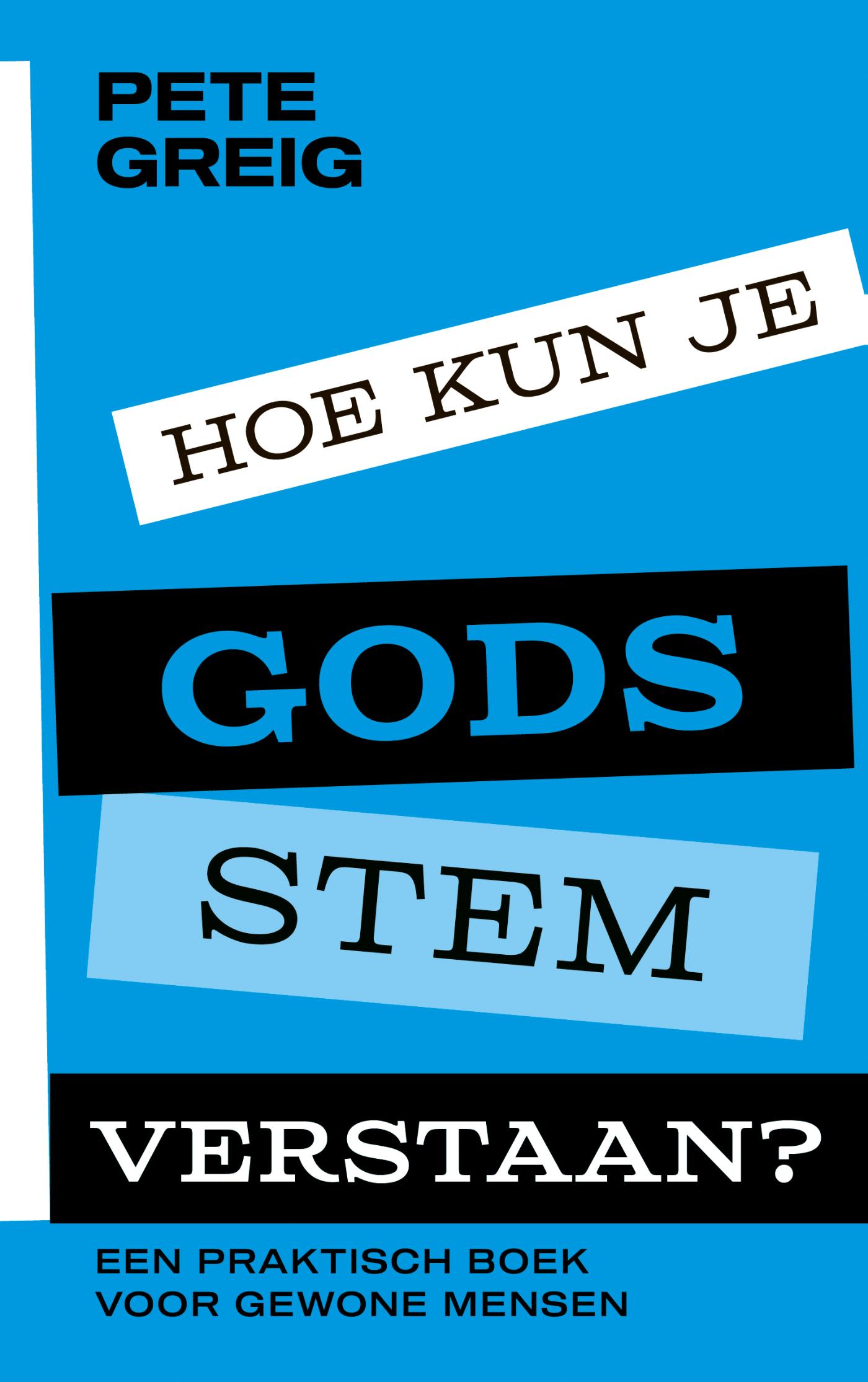 Omslag van Hoe kun je Gods stem verstaan?