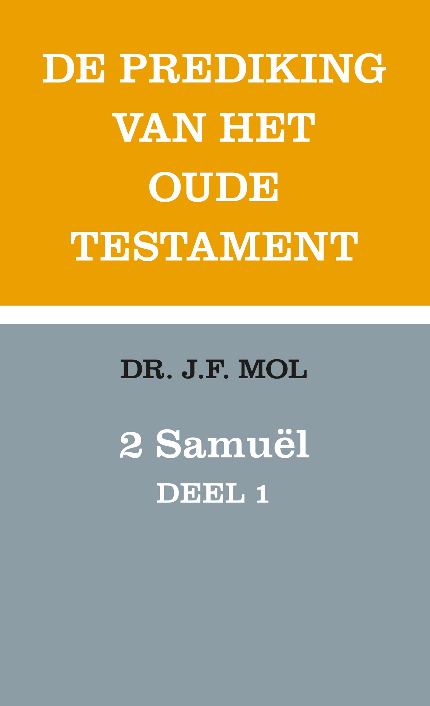 Omslag van 2 Samuël deel 1