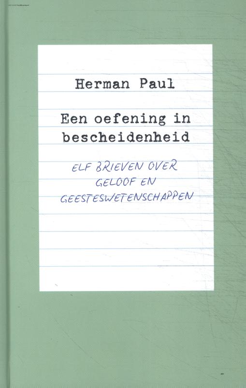 Omslag van Een oefening in bescheidenheid