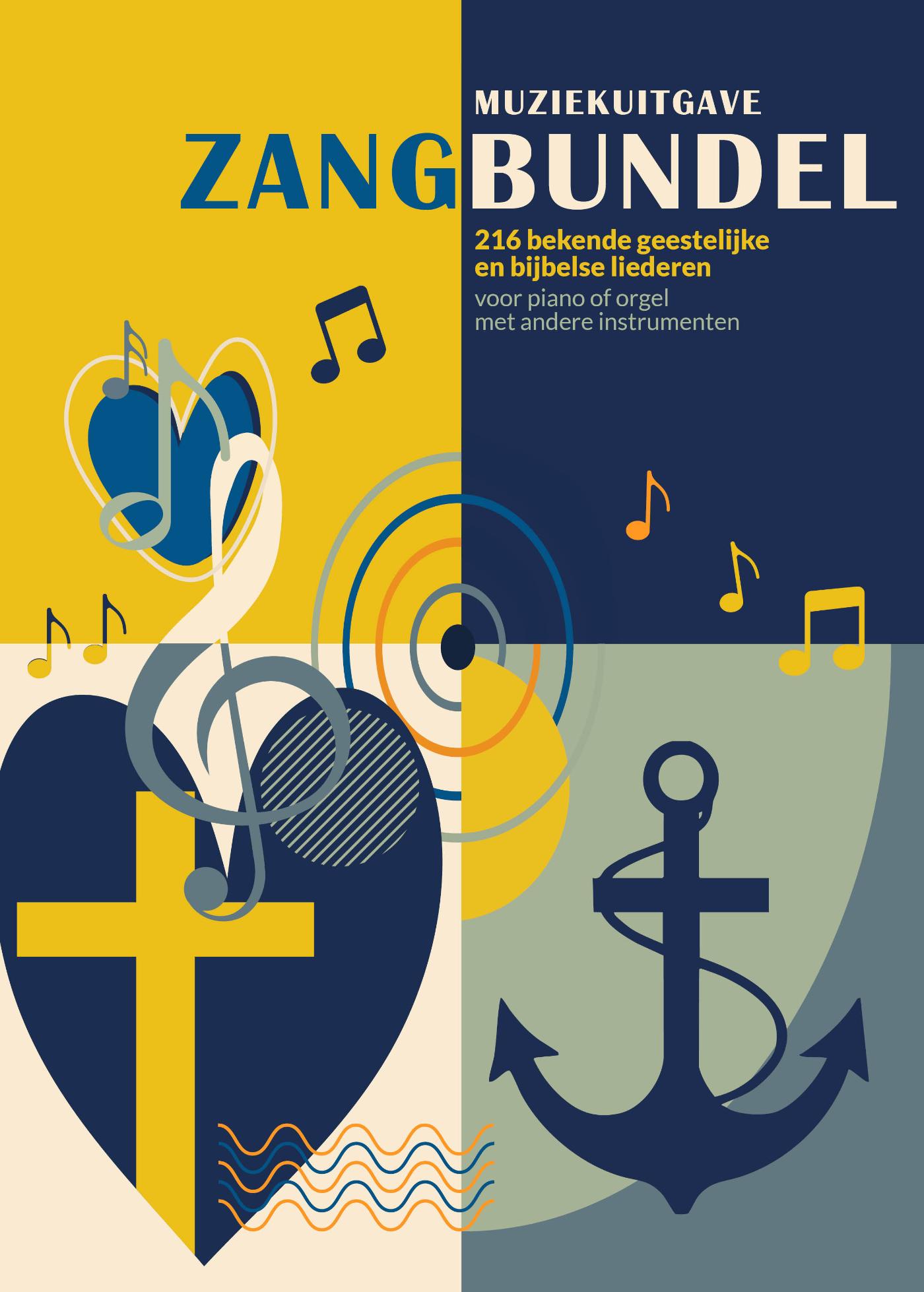 Omslag van Zangbundel muziekuitgave
