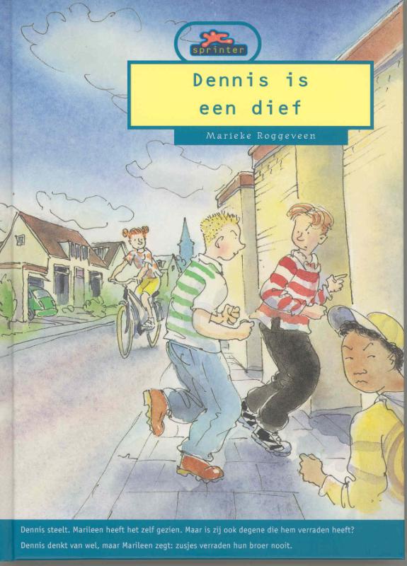 Omslag van Dennis is een dief