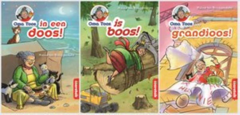 Omslag van Oma Toos, 3 delen