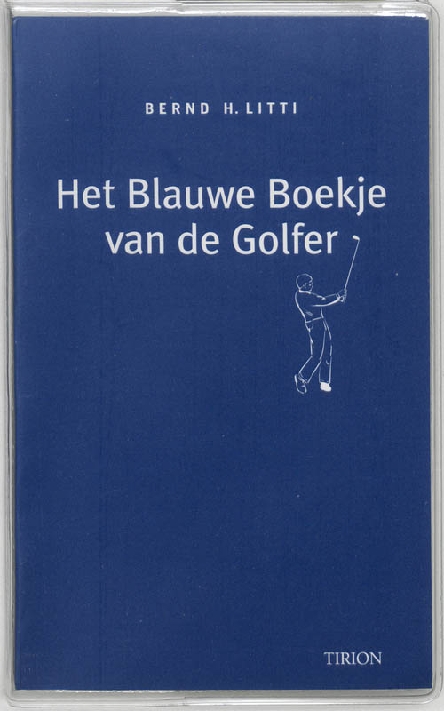 Omslag van Het blauwe boekje van de golfer