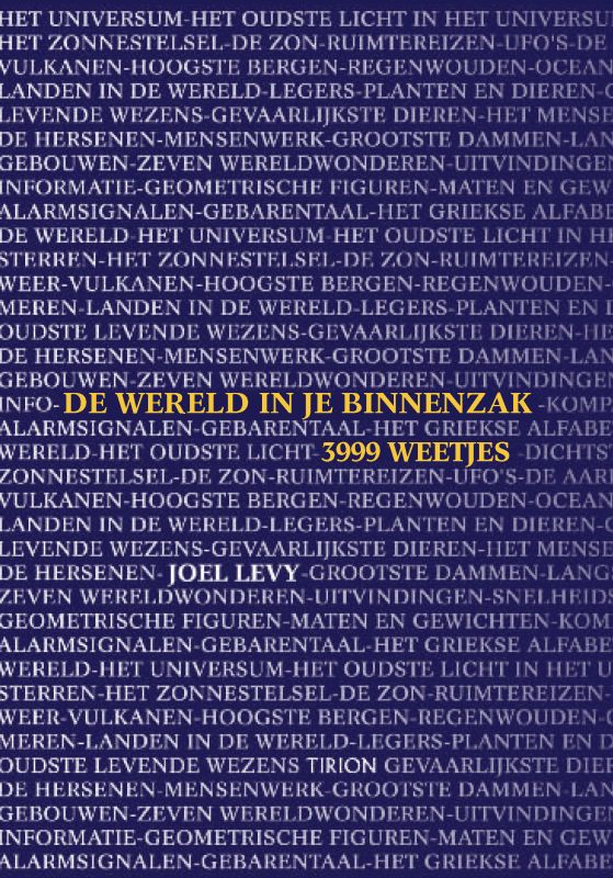 Omslag van De wereld in je binnenzak