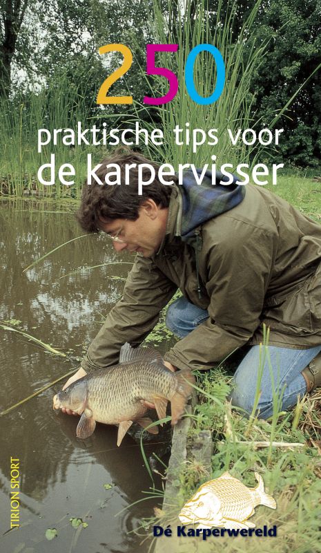 Omslag van 250 Praktische tips voor de karpervisser