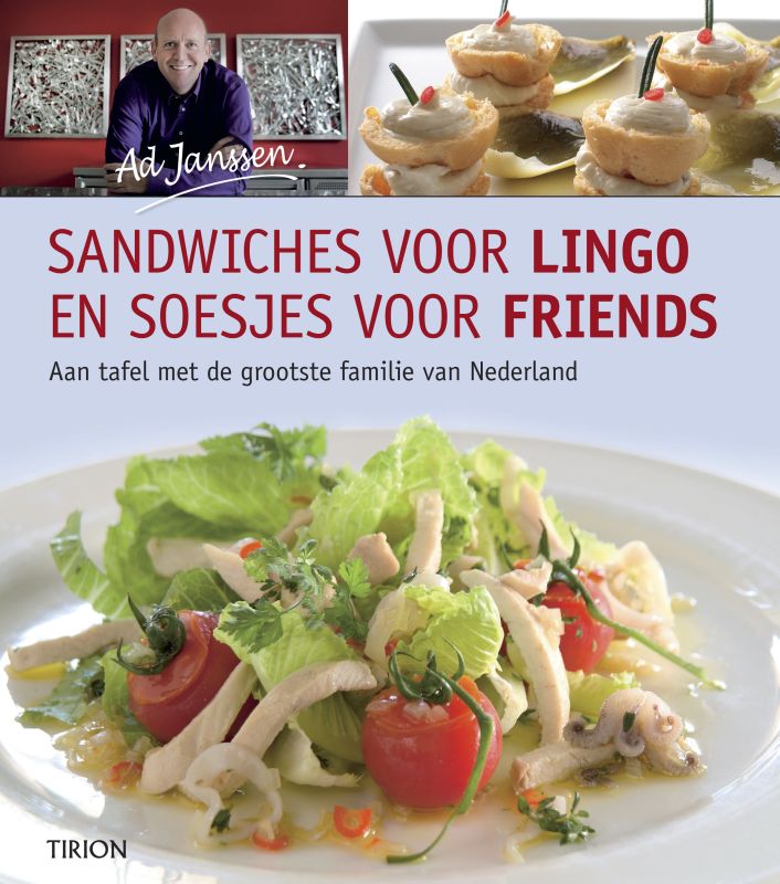Omslag van Sandwiches voor Lingo en soesjes voor Friends