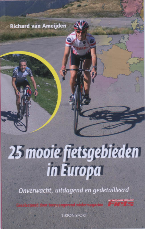 Omslag van 25 Mooie Fietsgebieden in Europa