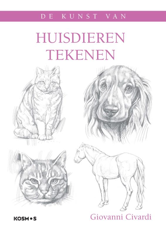 Omslag van Huisdieren tekenen
