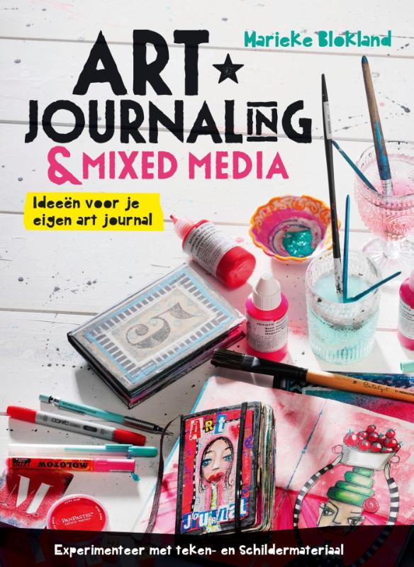 Omslag van Art journaling en mixed media
