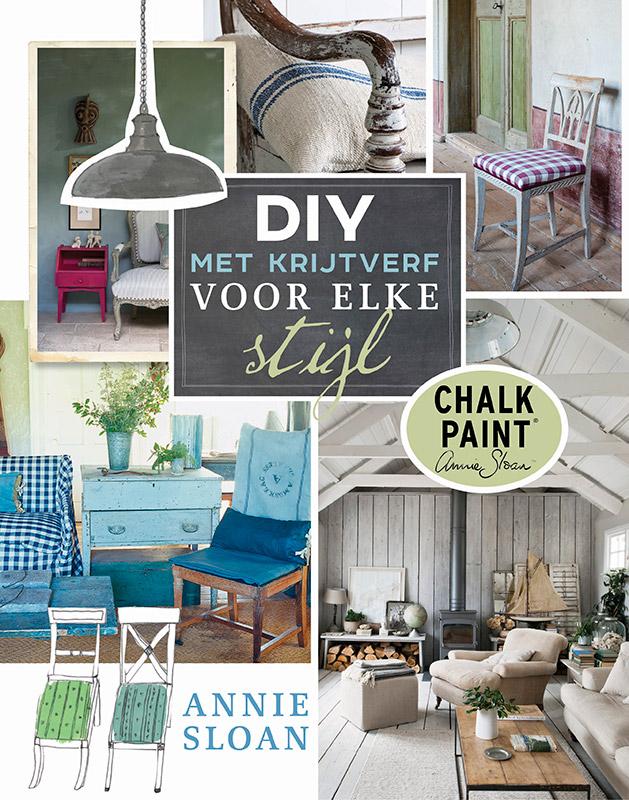 Omslag van DIY met decoratieve verf voor elke stijl