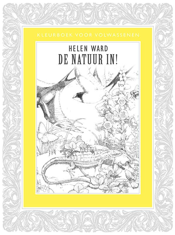 Omslag van Pakket Kleurboek voor volwassenen - De natuur in! 3 exx.