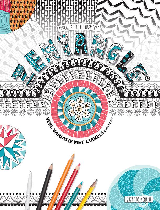 Omslag van Pakket Zentangle Cirkels, 3 ex.