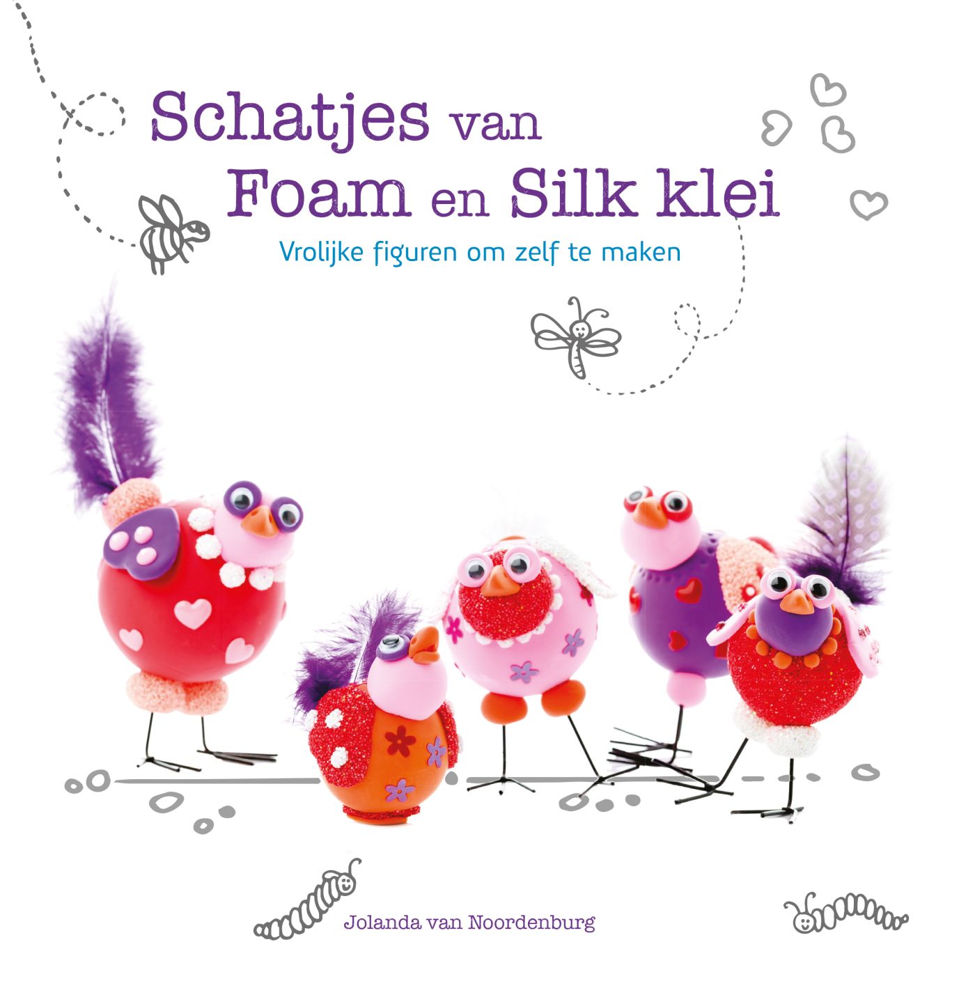 Omslag van Schatjes van Foam en Silk klei