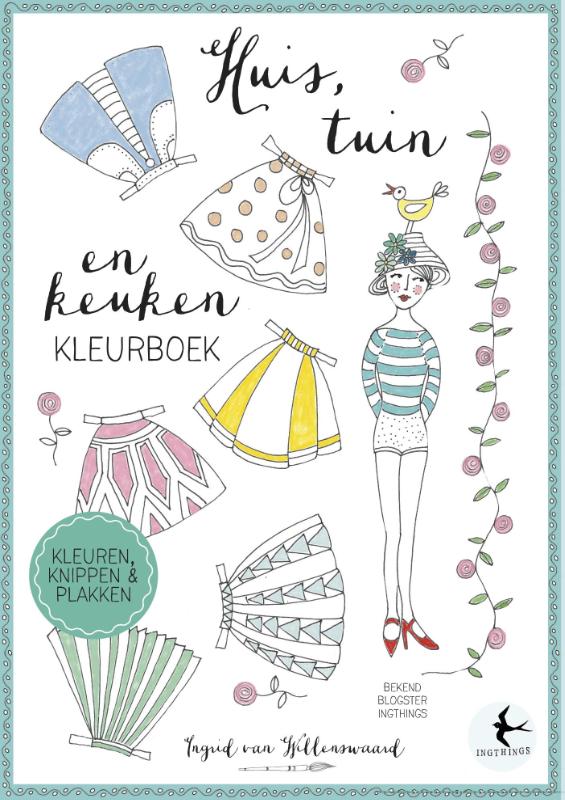 Omslag van Huis, tuin en keukenkleurboek