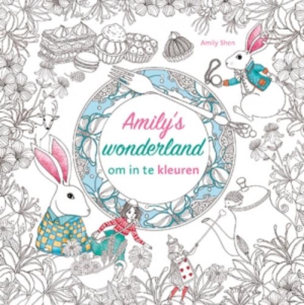 Omslag van Amily's wonderland om in te kleuren
