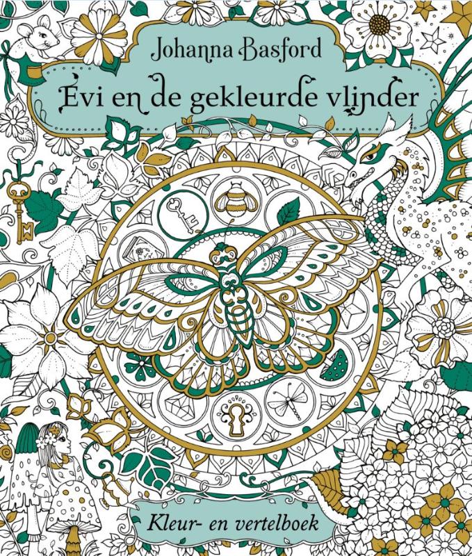 Omslag van Evi en de gekleurde vlinder