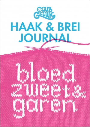 Omslag van Club Geluk - Haak en brei journal