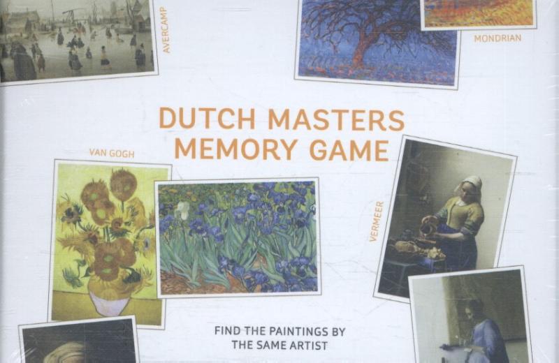 Omslag van Dutch masters memory game