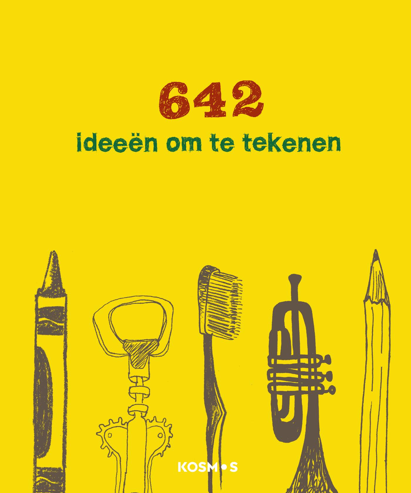 Omslag van 642 ideeën om te tekenen