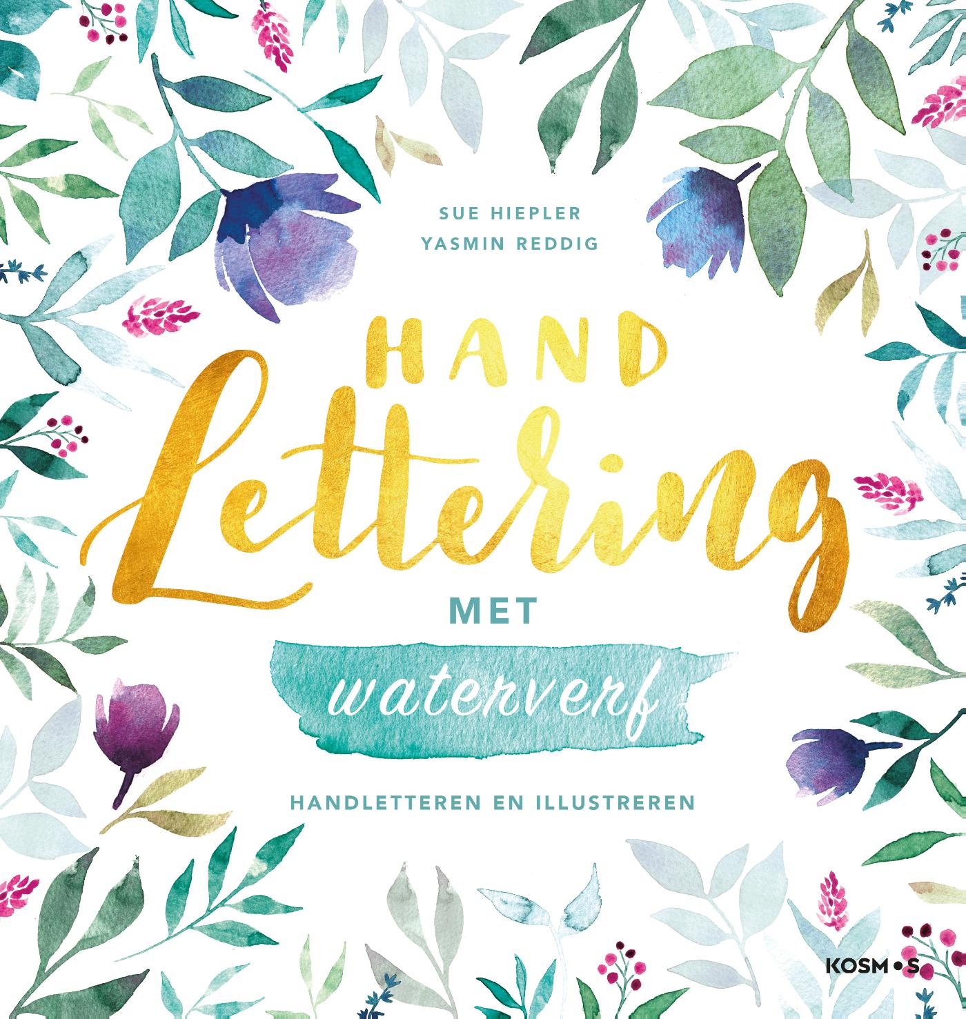 Omslag van Handlettering met waterverf