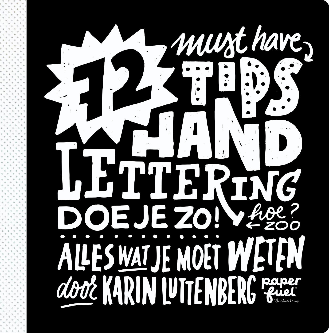Omslag van 72 tips - Handlettering doe je zo!