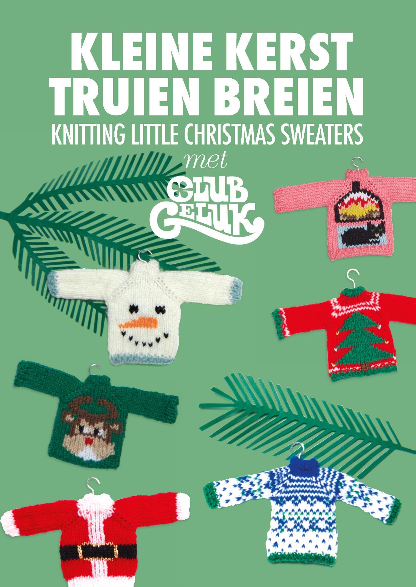 Omslag van Kleine kersttruien breien