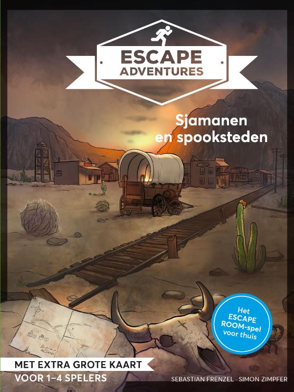 Omslag van Escape adventures: Sjamanen en spookstadjes