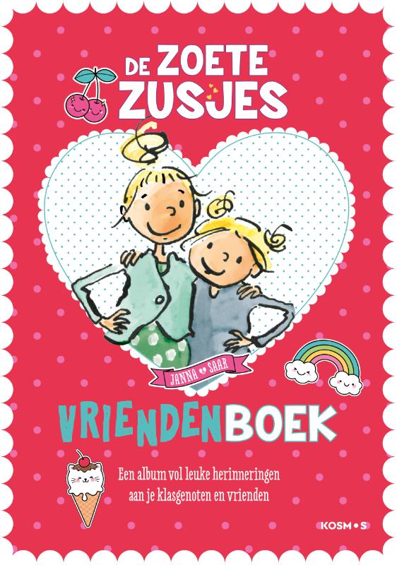 Omslag van De Zoete Zusjes vriendenboek