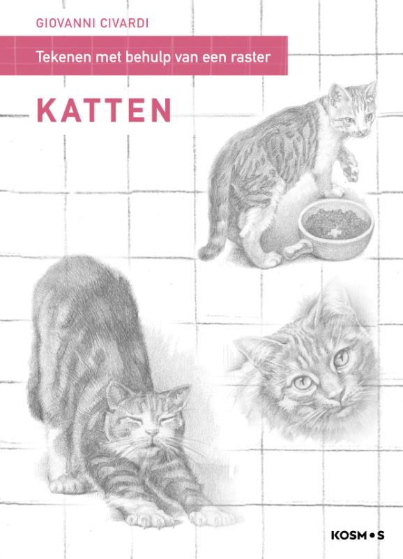 Omslag van Tekenen met behulp van een raster - Katten