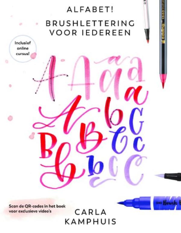 Omslag van Alfabet! Brushlettering voor iedereen
