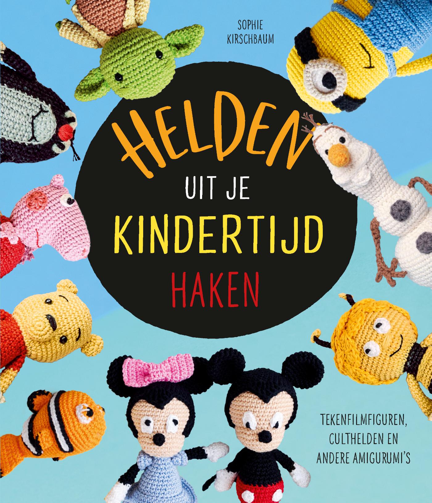 Omslag van Helden uit je kindertijd haken