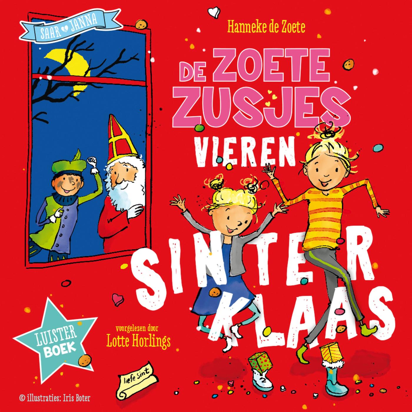 Omslag van De Zoete Zusjes vieren Sinterklaas