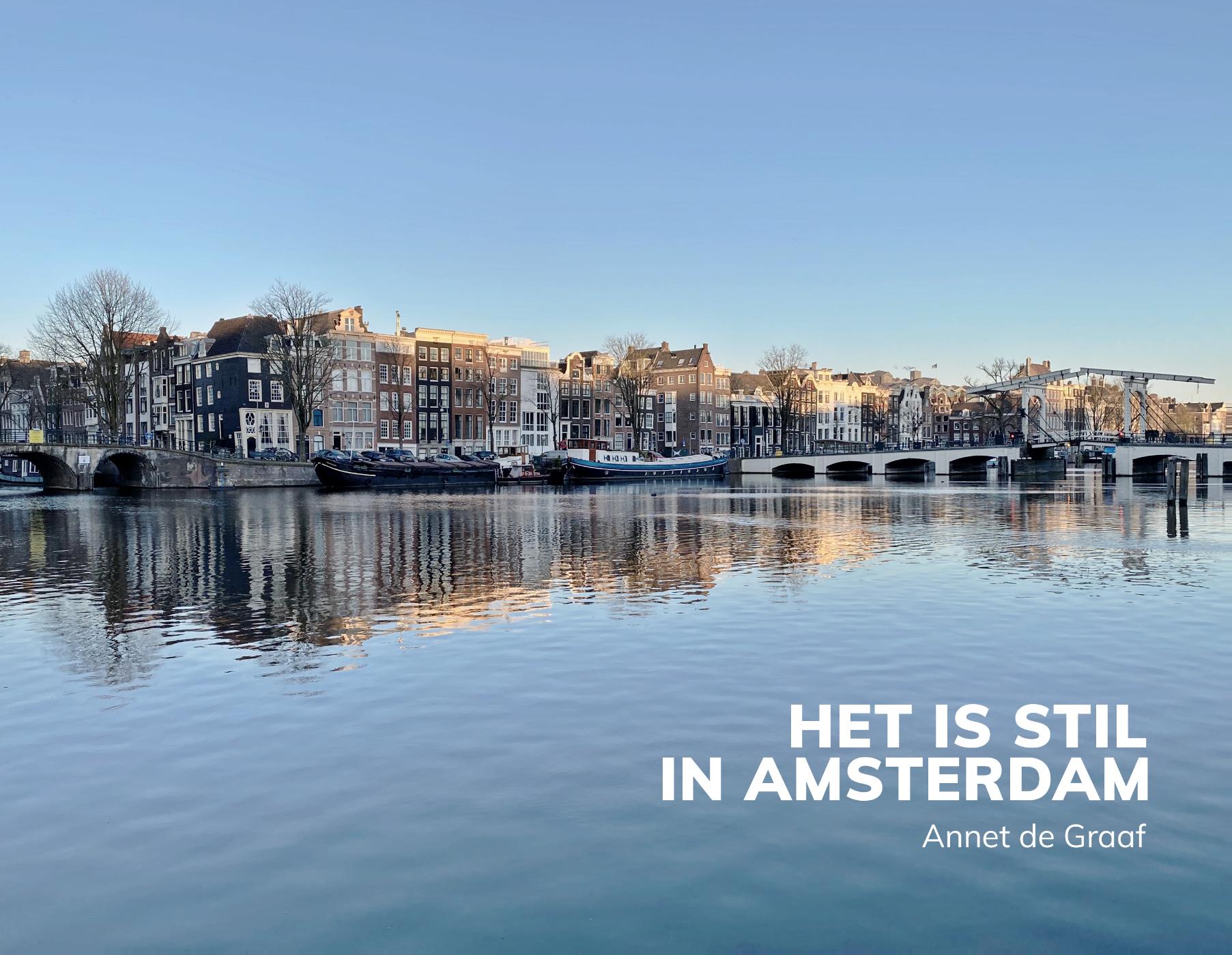 Omslag van Het is stil in Amsterdam