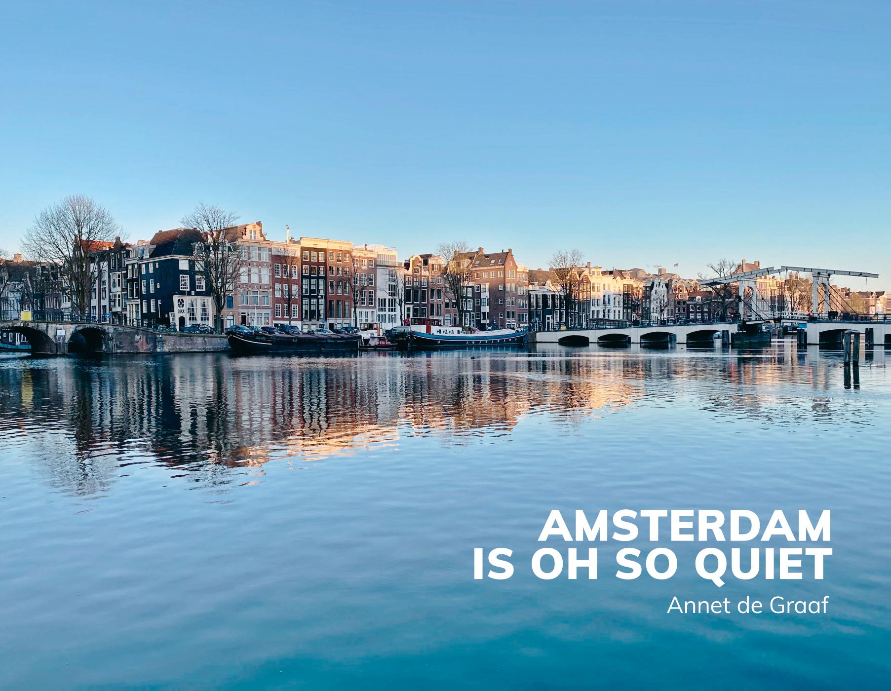 Omslag van Amsterdam is oh so quiet