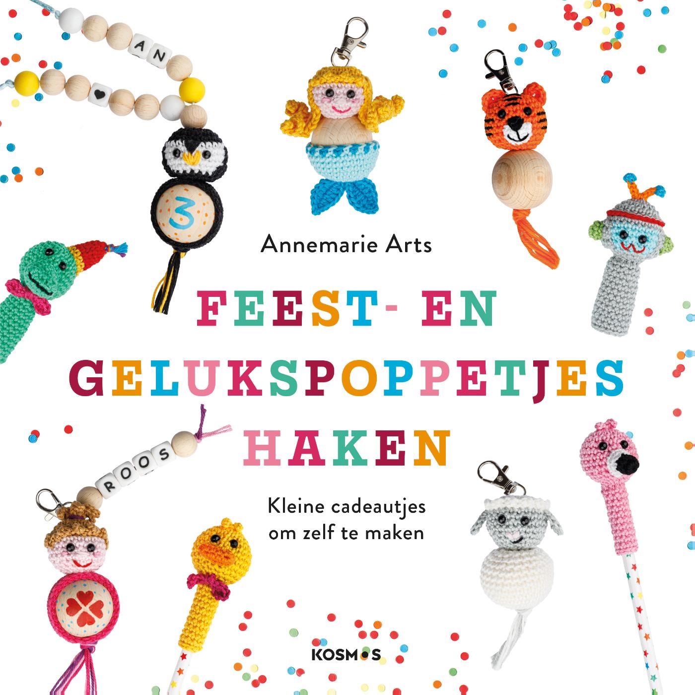 Omslag van Feest- en gelukspoppetjes haken