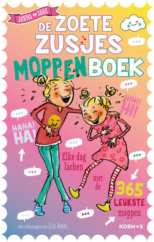 Omslag van De Zoete Zusjes moppenboek
